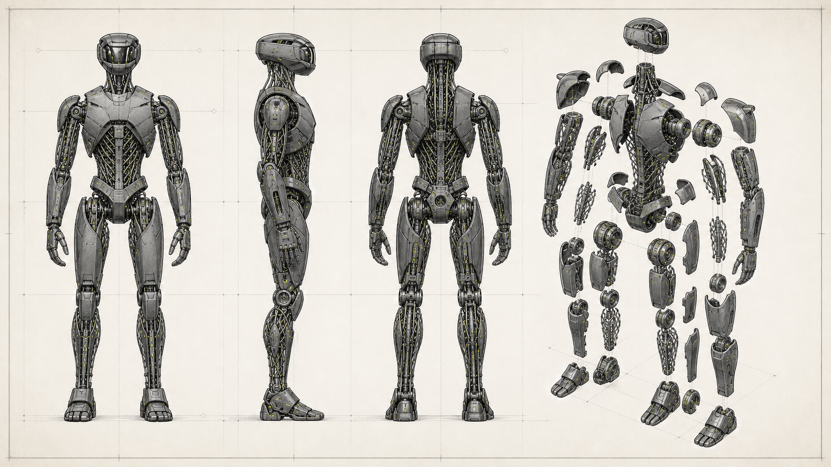 Concept blueprint overview of the DODEXA field robot