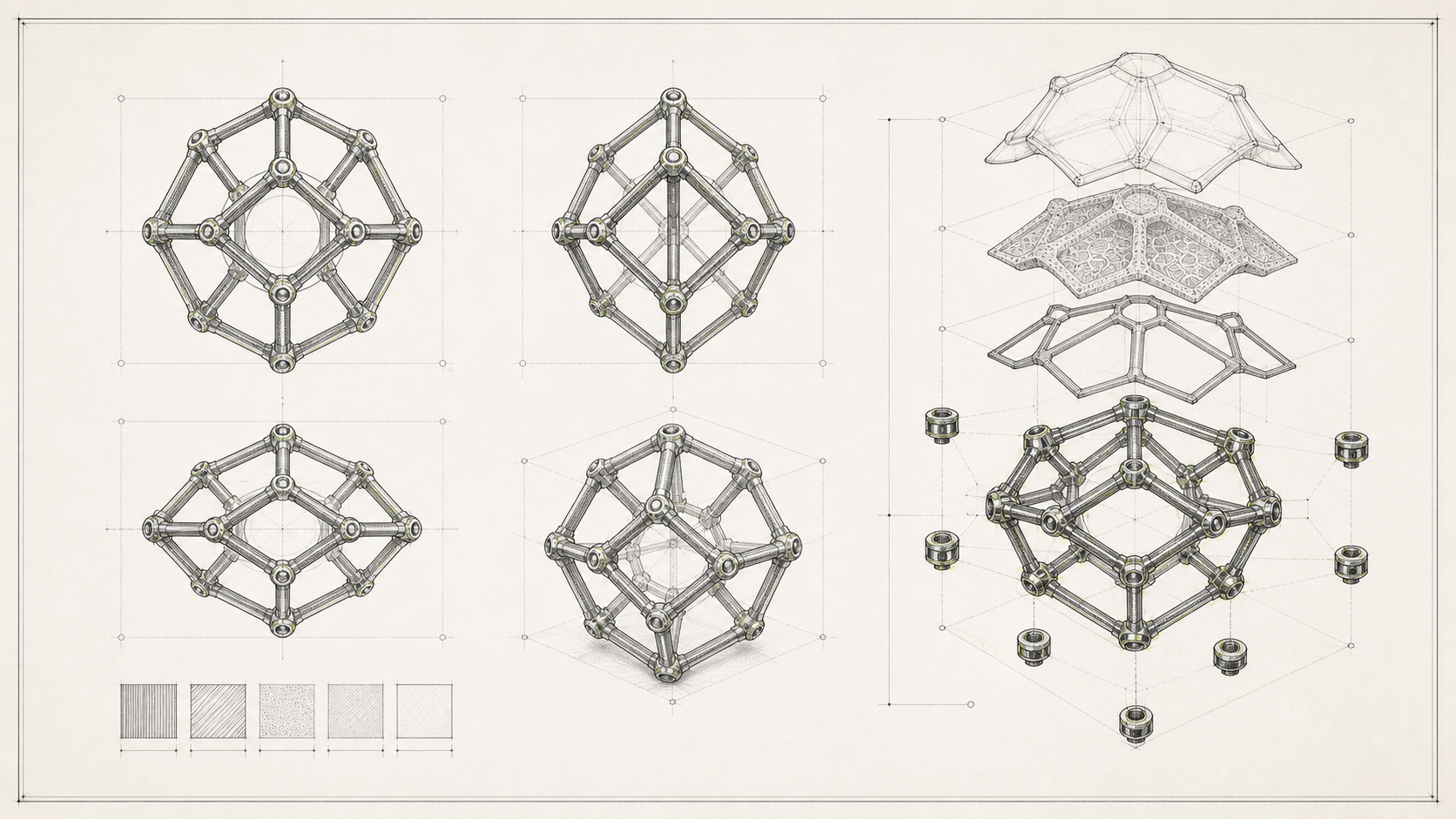 Engineering concept drawing of the DODEXA unit cell